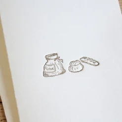 Cottontails handmade card - bread|Cottontails Baby Discount