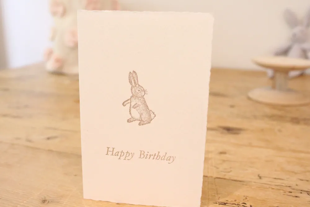 Cottontails handmade card - Happy Birthday|Cottontails Baby Online
