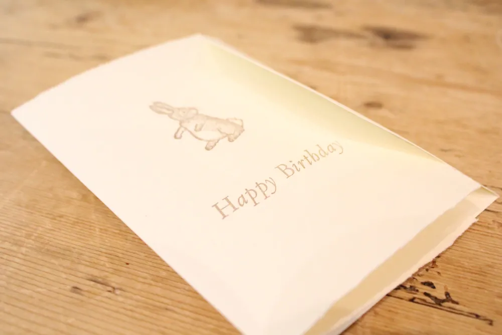 Cottontails handmade card - Happy Birthday|Cottontails Baby Online