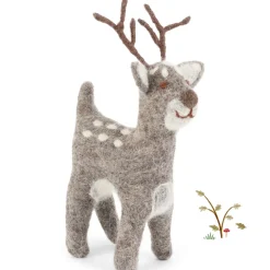 En Gry & Sif cute grey deer - large|Cottontails Baby Online