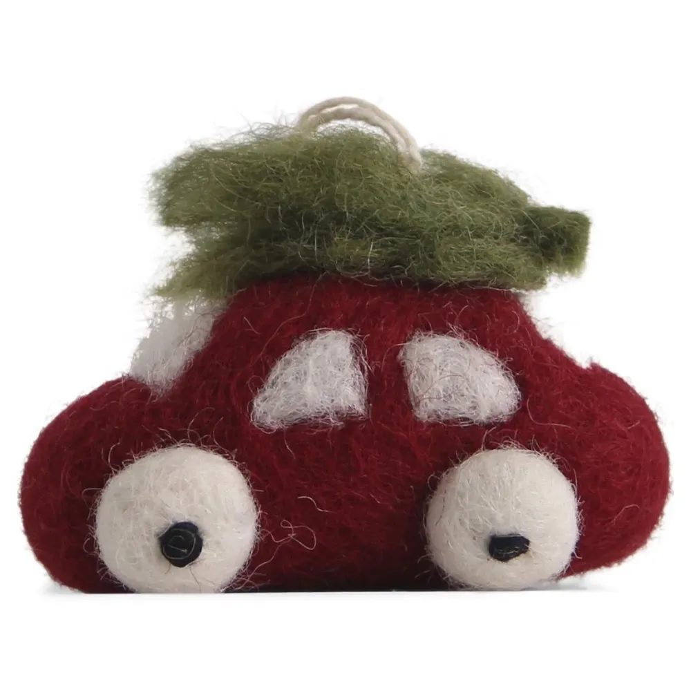 En Gry & Sif felt car and tree|Cottontails Baby Sale