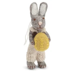 En Gry & Sif little grey rabbit - yellow egg|Cottontails Baby Discount