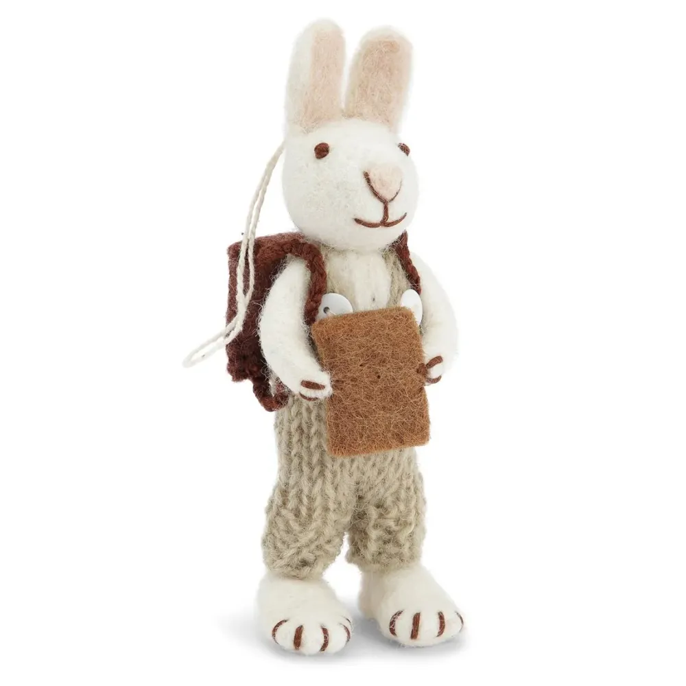 En Gry & Sif little white hare - school boy|Cottontails Baby Discount