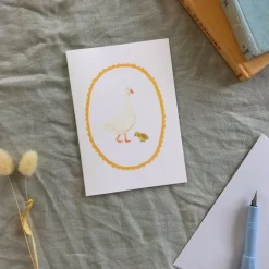 Goose & gosling card|Cottontails Baby