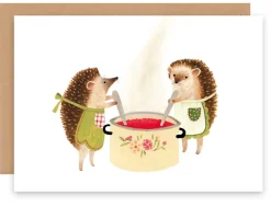 Greeting Card - Hedgehog Making Jam|Cottontails Baby Online