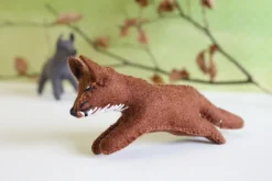 Handmade little felt fox|Cottontails Baby Outlet