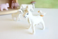 Handmade little felt goat|Cottontails Baby New
