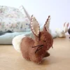 Handmade little felt rabbit - brown|Cottontails Baby Hot