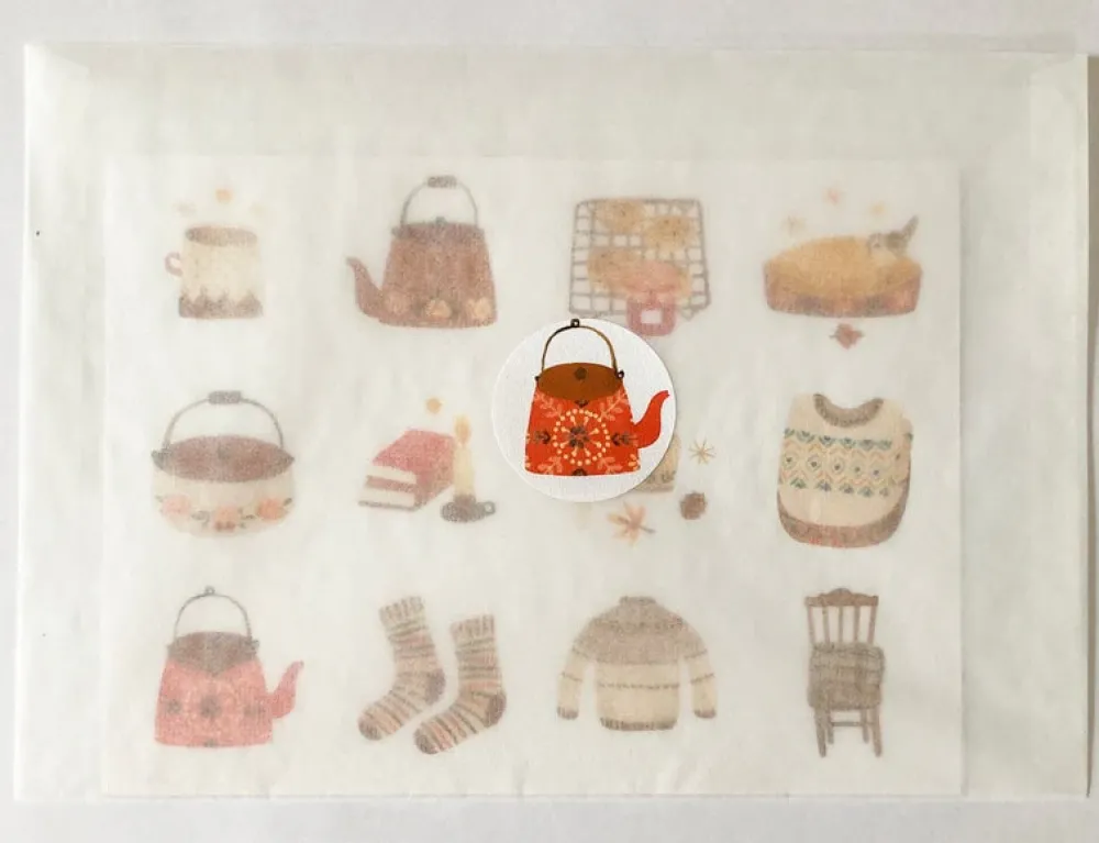 Handmade Paper Stickers - Autumn|Cottontails Baby Sale