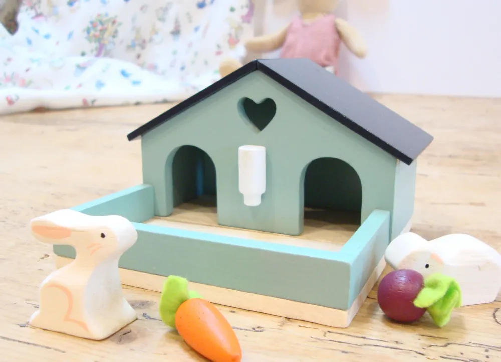 Little Wooden Bunny House|Cottontails Baby Online