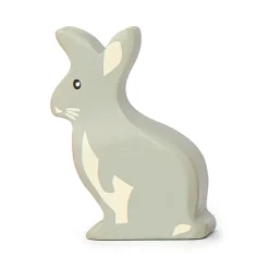 Little wooden woodland animal - grey rabbit|Cottontails Baby Best