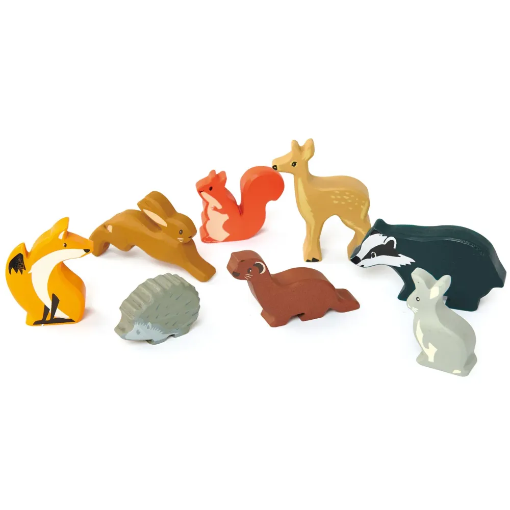 Little wooden woodland animal - deer|Cottontails Baby Online