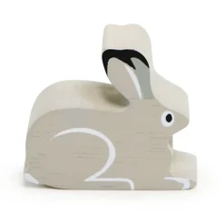 Little wooden woodland animal - snow hare|Cottontails Baby Hot