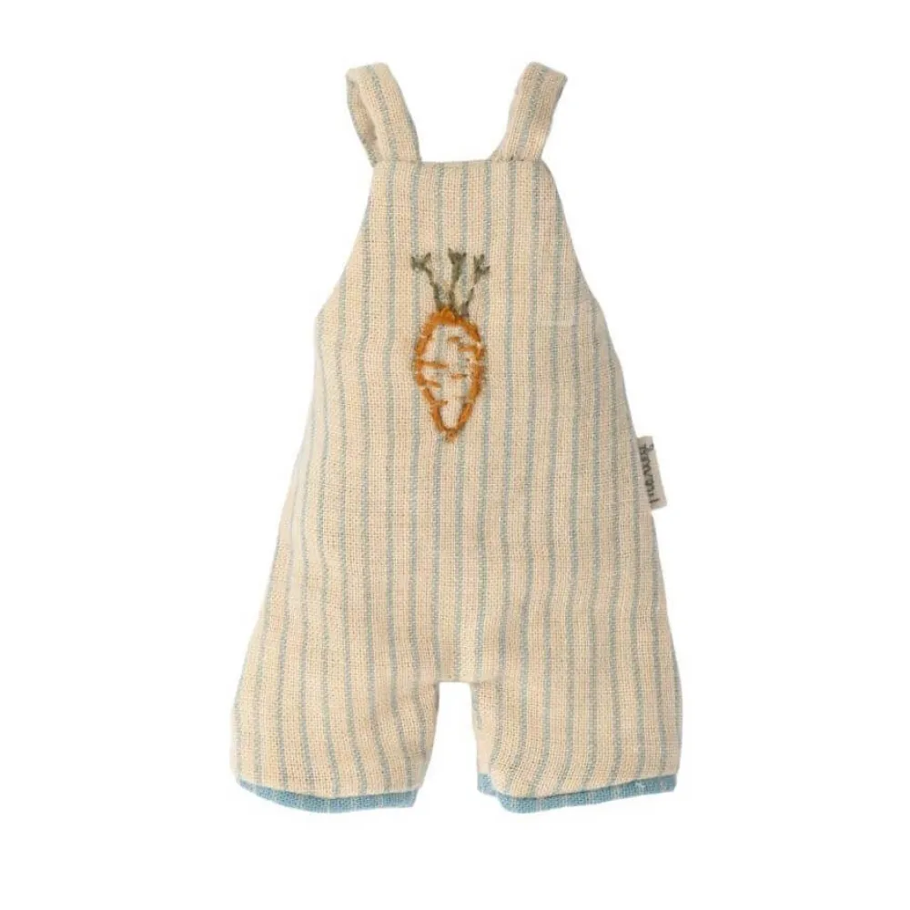 Maileg Size 1 Rabbit - Carrot Dungarees|Cottontails Baby Sale