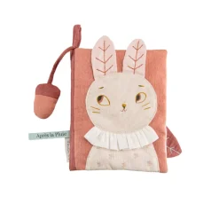 Moulin Roty Apres la Pluie soft activity book & rattle|Cottontails Baby Discount