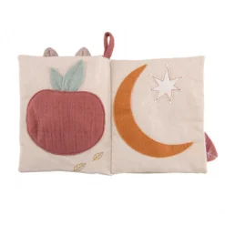 Moulin Roty Apres la Pluie soft activity book & rattle|Cottontails Baby Discount