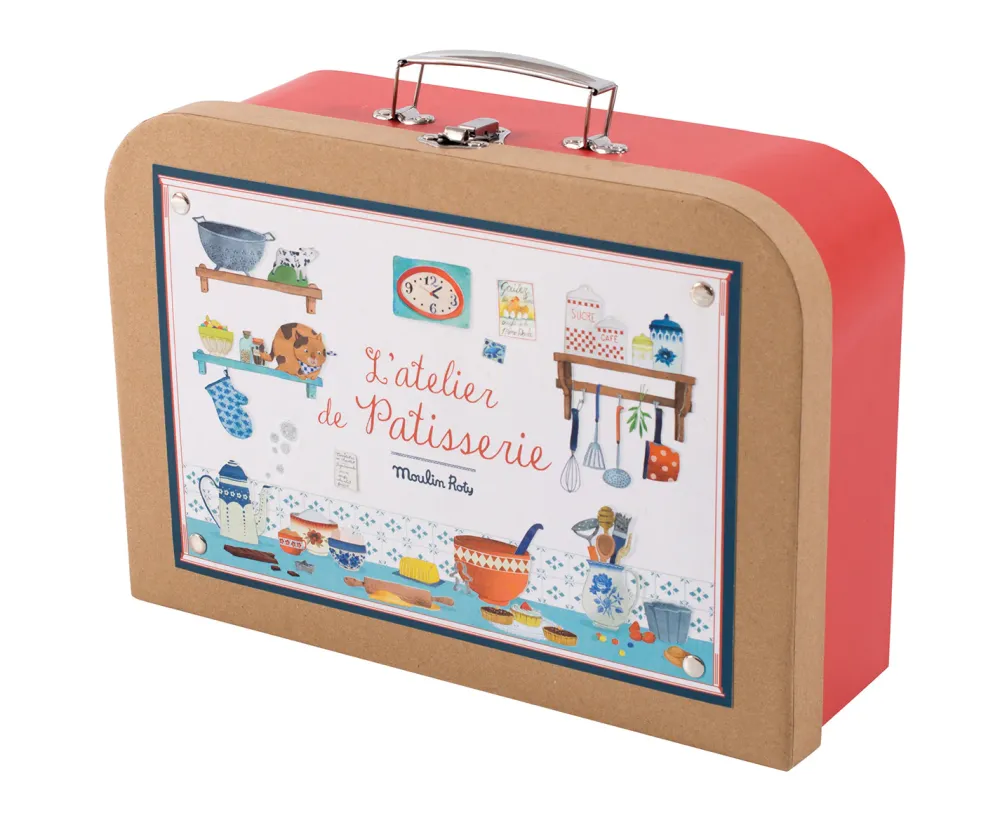 Moulin Roty baking & patisserie suitcase|Cottontails Baby