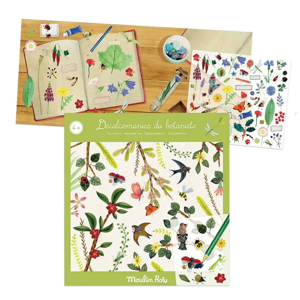 Moulin Roty botanical transfers|Cottontails Baby Clearance