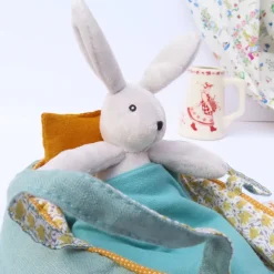 Moulin Roty Bunny in a Carry Cot|Cottontails Baby Sale