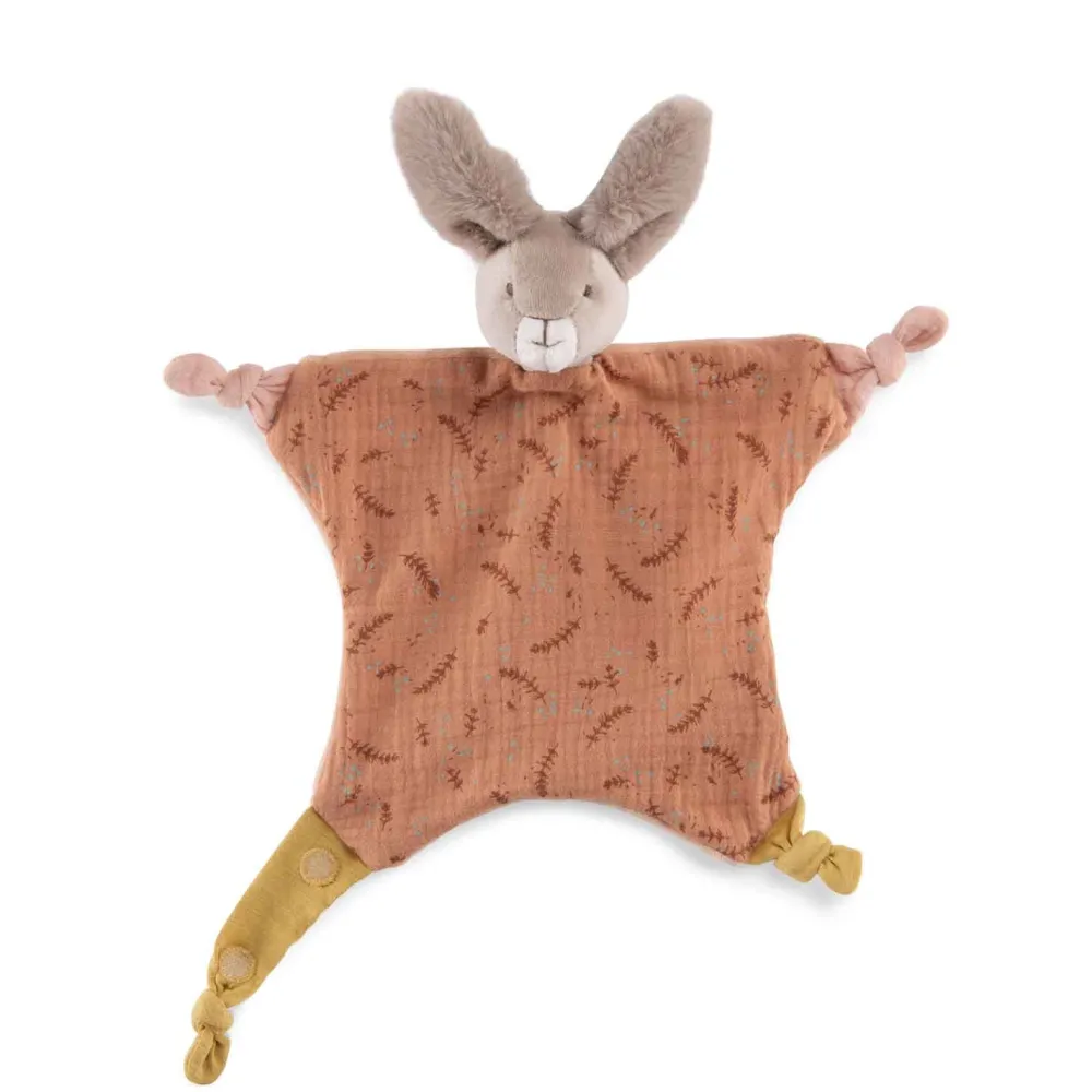 Moulin Roty Clay Bunny Comforter|Cottontails Baby Best