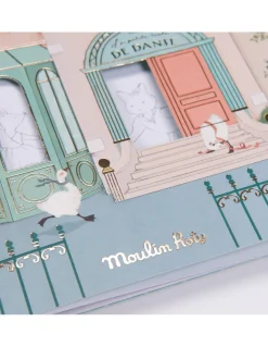 Moulin Roty Dance School Colouring & Sticker Book|Cottontails Baby New
