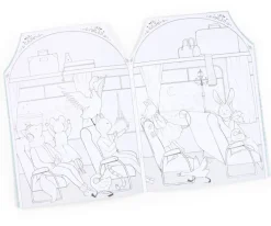 Moulin Roty Dance School Colouring & Sticker Book|Cottontails Baby New