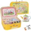 Moulin Roty Grand Family metal tea set|Cottontails Baby Best