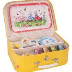 Moulin Roty Grand Family metal tea set|Cottontails Baby Best