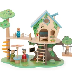 Moulin Roty Grand Family Wooden Treehouse|Cottontails Baby Clearance