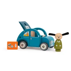 Moulin Roty Grand Family Wooden Car|Cottontails Baby New