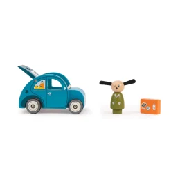 Moulin Roty Grand Family Wooden Car|Cottontails Baby New
