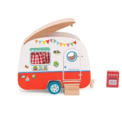 Moulin Roty Grand Family Wooden Vintage Caravan|Cottontails Baby Best