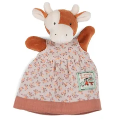 Moulin Roty hand puppet - Charlotte the Cow|Cottontails Baby Hot