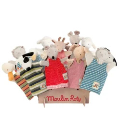 Moulin Roty hand puppet - Amedee the Duck|Cottontails Baby Clearance