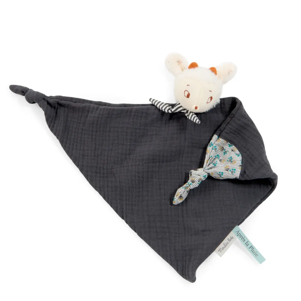 Moulin Roty lamb muslin comforter|Cottontails Baby Hot