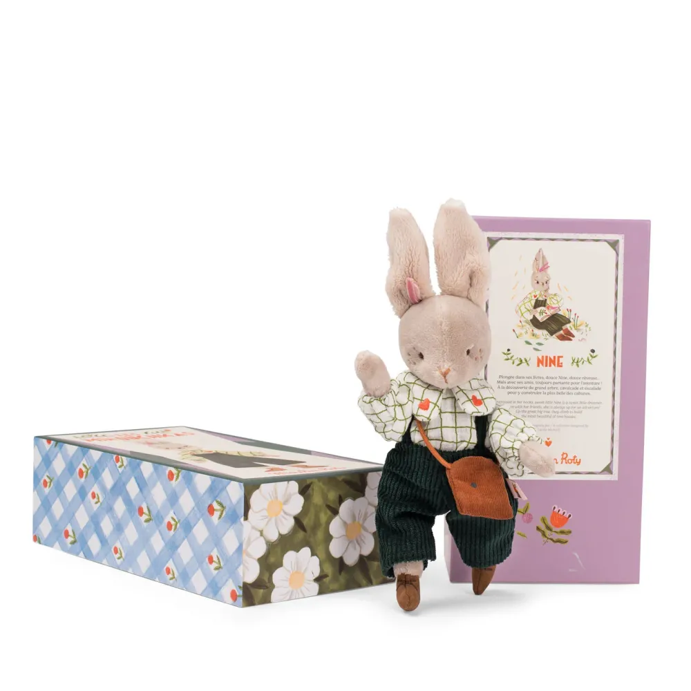 Moulin Roty Les Minouchkas Nine the Rabbit|Cottontails Baby New