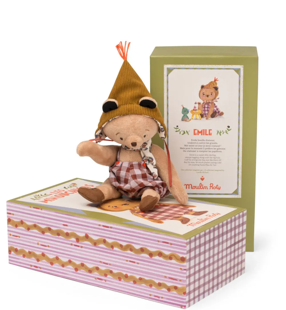 Moulin Roty Les Minouchkas Emile the Bear Cub|Cottontails Baby New