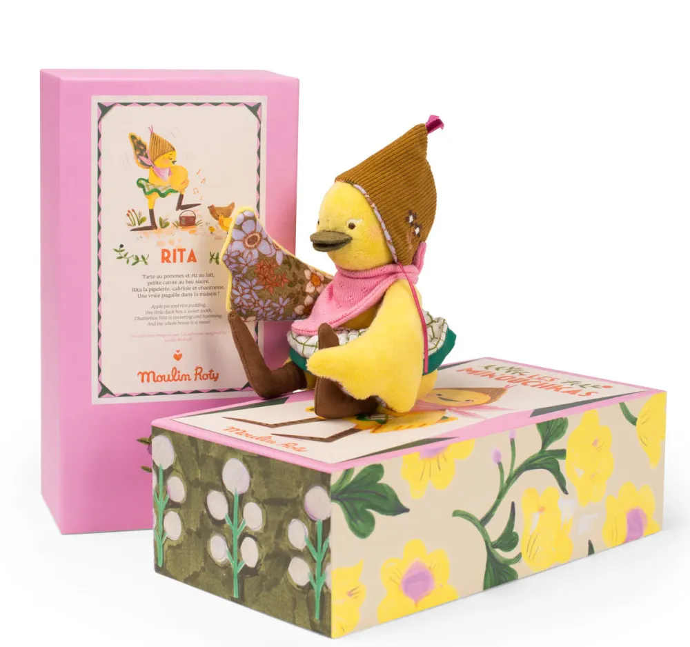 Moulin Roty Les Minouchkas Rita the Duck|Cottontails Baby New