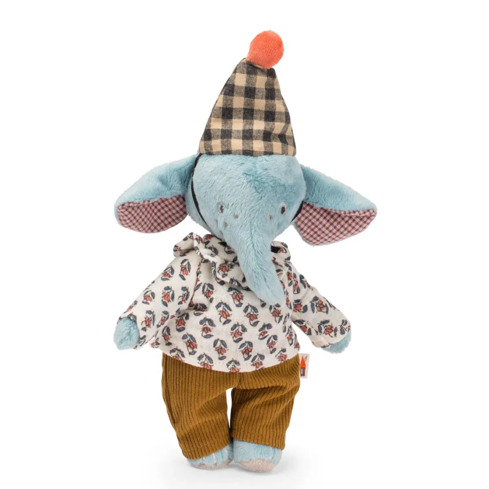 Moulin Roty Les Minouchkas Pablo the Elephant|Cottontails Baby Outlet