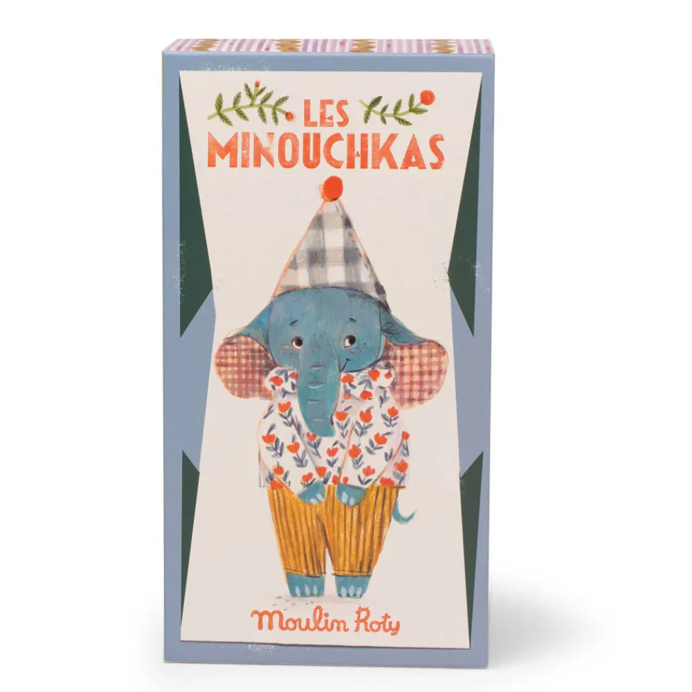 Moulin Roty Les Minouchkas Pablo the Elephant|Cottontails Baby Outlet