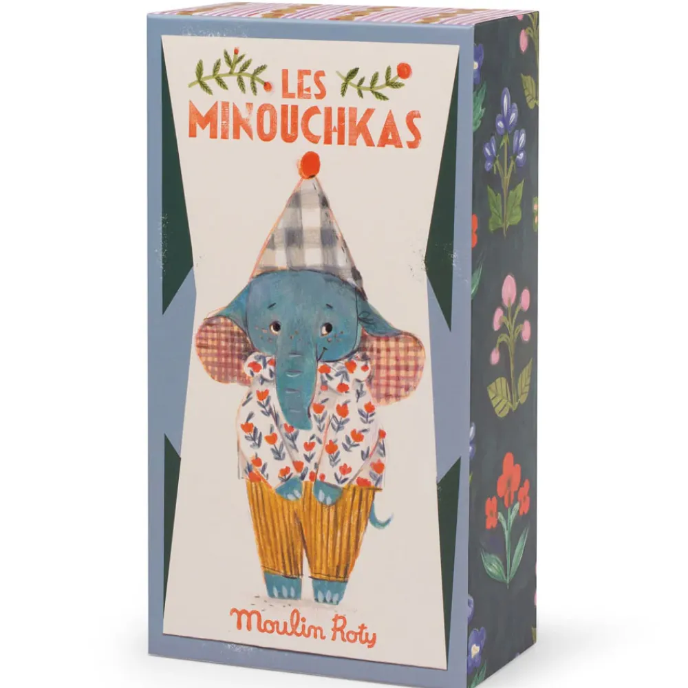 Moulin Roty Les Minouchkas Pablo the Elephant|Cottontails Baby Outlet