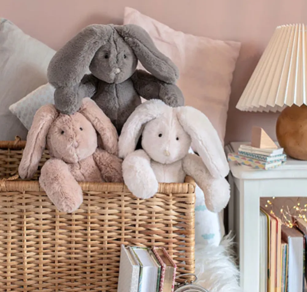 Moulin Roty Louison Rabbit - Little Grey|Cottontails Baby Clearance