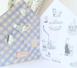 Moulin Roty Minouchkas Colouring & Sticker Book|Cottontails Baby New