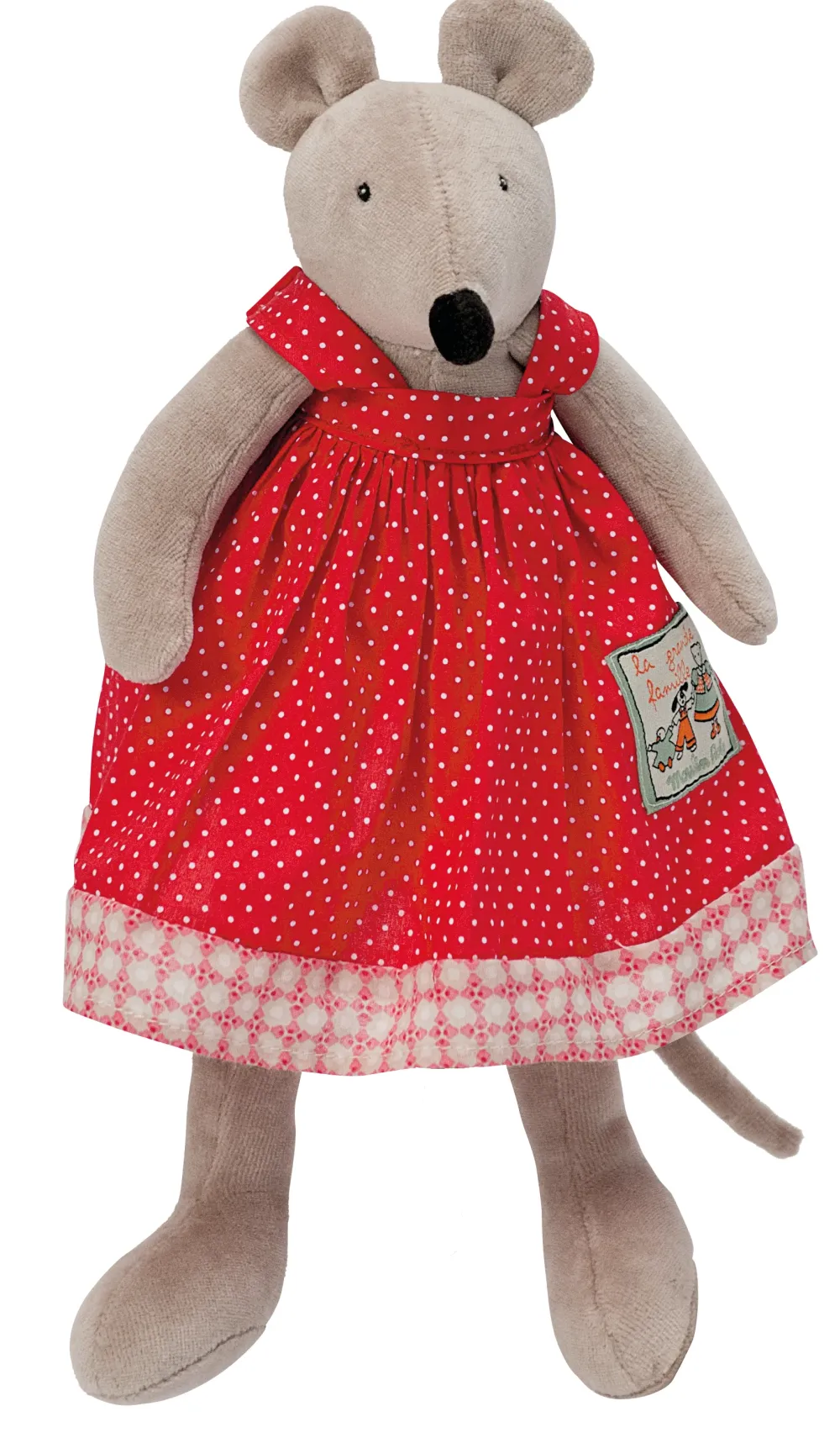 Moulin Roty Nini Mouse 32cm|Cottontails Baby New