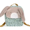 Moulin Roty Sage Bunny Rucksack|Cottontails Baby New