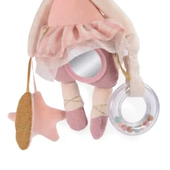 Moulin Roty Soft Pink Activity Mouse|Cottontails Baby New