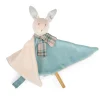 Moulin Roty sumptuous comforter - blue rabbit|Cottontails Baby Outlet