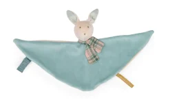 Moulin Roty sumptuous comforter - blue rabbit|Cottontails Baby Outlet