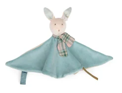 Moulin Roty sumptuous comforter - blue rabbit|Cottontails Baby Outlet