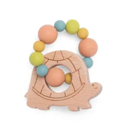 Moulin Roty Tortoise Teether Ring|Cottontails Baby Outlet